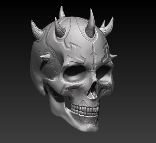 7.jpg DARTH MAUL SCHÄDEL V2