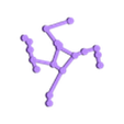 Hercules.stl 52 Constellations set in 3D glow in the dark