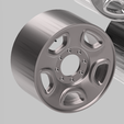 5.png Dodge RAM original 17'' Steel Wheels for 1/25 scale autos and dioramas!