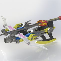BLASTERRENDER.JPG Archivo 3D MMPR Power Blaster - 5 Armas・Diseño de impresora 3D para descargar
