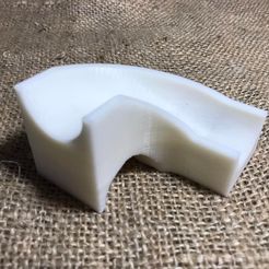 272257561_666947624352007_8785588388730665183_n.jpg STL file Duplo marble race curved slope - Right・3D printer design to download
