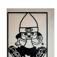 Parappa-1.jpg Parappa The Rapper - Framed lithograph