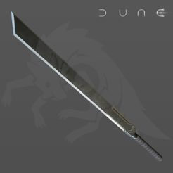 2.jpg Dune movie 2021 2024 sword of Duncan Idaho 3D model for cosplay