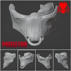 pirate.jpg Fichier 3D Masque de pirate Predator・Design pour impression 3D à télécharger