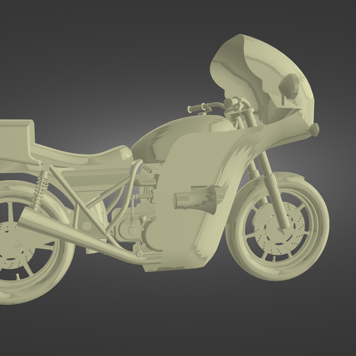 🏍️ Kawasaki MFP1100 Mad Max Goose・ STL File for ・Cults