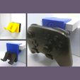 switch_3-Window_DeskClampCombo_yellow_square.jpg Videogame Controller Desk Clamp / Wall Mount