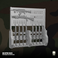 3.png Diorama Weapon Rack 3D printable files for Action Figures