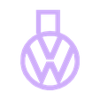 Porte Clé Volkswagen.stl Fichier STL gratuit Porte Clé Volkswagen・Plan imprimable en 3D à télécharger