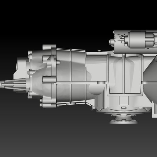 🚗 VW Gearbox for 3D Printing 24th and 18th scale・ STL File for 3D ...