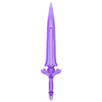 Tethered Sword.stl Valorant Tethered Realms Knife
