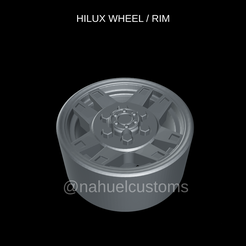 Proyecto-nuevo-91.png Fichier STL HILUX ROUE / JANTE・Plan imprimable en 3D à télécharger