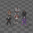 Set-6-Batallas.png Set V6 Free Style Battles Figures 1/64 Scale | Vol. 6 Free Style Rap Battle Diorama Set 1/64 Scale