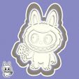 12-1.jpg Labubu cookie cutters - magical mischief set / bundle - 6 pieces