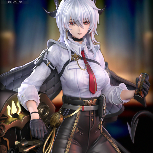 🌊 Zani - Wuthering Waves Game Figure For 3D Printing・ 3D File