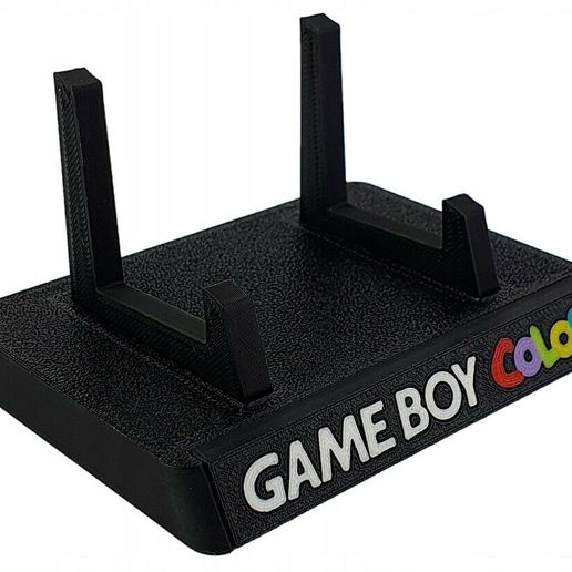 🎨 GAMEBOY COLOR STAND FOR YOUR CONSOLE AMS MULTICOLOR・ STL File for ・Cults
