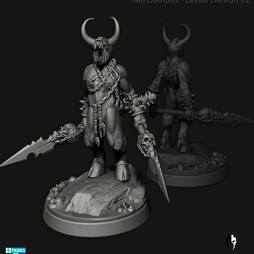 🐾 Hell Beasts - Lesser Demons・ 3D File for ・Cults