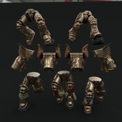 sg_legs_pack_c0.jpg Fichier STL Jambes d'ange sanguines et Jet Packs・Plan à imprimer en 3D à télécharger