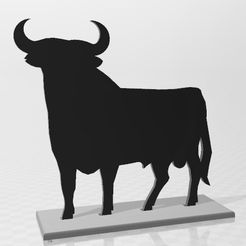 01.jpg STL file Osborne Bull Poster・3D printer design to download