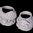 tbrender006.png Ocean Life Succulent Planters Set