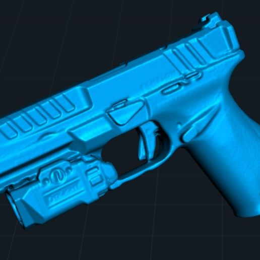 SA Echelon Olight PLX 1:1 scan - Gun Mold