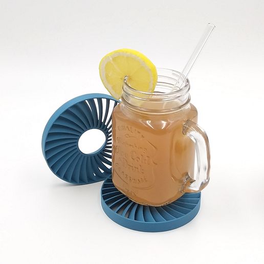 Fan Coaster (With Fan coaster housing/holder)