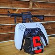 IMG_20250816_122741.jpg Battlefield 6 Themed Controller Stand – M4 Carbine Design | 3D Print Model (STL + Multicolor 3MF Files)