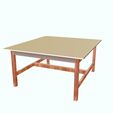 0_00011.jpg TABLE 3D MODEL - 3D PRINTING - OBJ - FBX - MASE DESK SCHOOL HOUSE WORK HOME WOOD STUDENT BOY GIRL