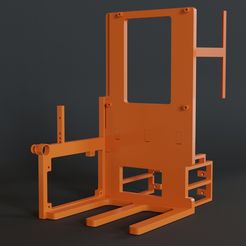 Render-Example-of-the-final-Piece.jpg STL file Open Cabinet- MIC-ATX-SFF-PC・3D printing template to download