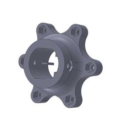 z1-1.jpg Бесплатный 3D файл Адаптер руля для Thrustmaster TMXPRO TMX T150 (70 мм)・3D-печатная модель для загрузки