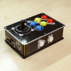 Capture d’écran 2017-07-27 à 16.13.56.png Fichier STL gratuit Arcade Bonnet Controller pour RetroPie・Plan imprimable en 3D à télécharger