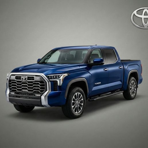 2026 Toyota Tundra SR5 - Modern Full-Size Pickup - 3D Printable