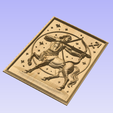 Screenshot-2025-04-17-125550.png Sagittarius 3D Model for CNC – Astrological Archer Relief STL