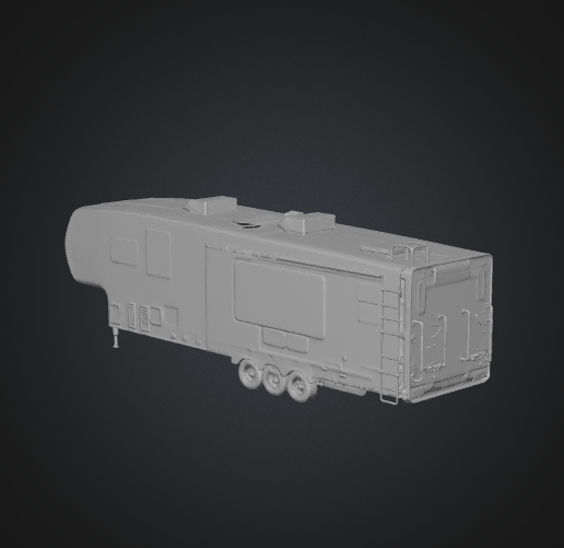 🛞 1 Fifth Wheel Camper・ 3D File for 3D printing・Cults