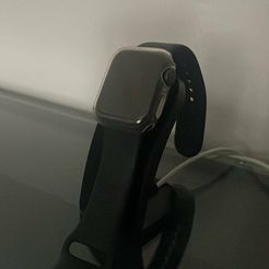iwatch6.jpg Fichier STL Support de charge pour l'Apple Watch 6・Modèle à télécharger et à imprimer en 3D