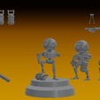 3-auxiliary-monopose-part-4.png 3D file AUXILIARY SERVOCORES - ASSISTANT DROID SQUAD -MONOPOSE- 28mm・Model to download and 3D print