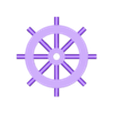 09-Steering-wheel.stl Vizibusz - Nave RC 1:32
