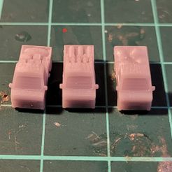 6mm-kei-truck-001.jpg 3D file 6mm (1:285) Kei Trucks・Model to download and 3D print
