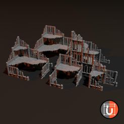 WholeArmy_2.jpg SciFi Gothic Terrain - Full Buildings