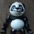 Flexi Factory Bambu Lab Print-in-Place Panda and Stand