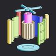 1-04.jpg Minimalist Cylinder Cup Negative Mold - Multi-Part Casting System