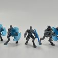 JackalShield6-Blue.jpg Alien Alliance Buzzard with Shield - 30mm STL Pack