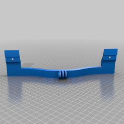 CR-6_SE_Bed_Handle.png Free 3D file CR-6 SE Bed Handle w/ gopro mount・3D print object to download