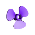 Propeller25_3B_14S.stl DIY ship propeller