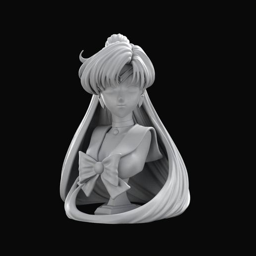 7_main.jpg BUSTO DE SAILOR PLUTO - MODELO 3D PARA IMPRIMIR