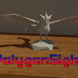 Articunob.png Articuno lowpoly (Pokemon)