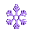 floco 1a.stl Snowflakes