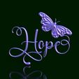 Hope-Mariposa.png Wings of Hope: Cursive 'Hope' Sign with Butterfly