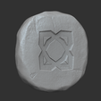 element 2.png Elemental Rune - Runescape - STL Keychain
