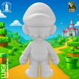 97.jpg Luigi - Super Mario Fan Art 3D Model