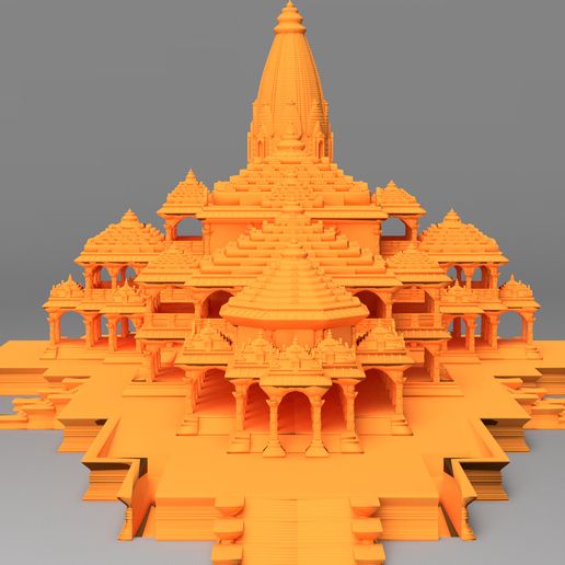 Full_combined_Ram_Temple_HQ_Base_250mm-v112.jpg Ayodhya Ram Temple - NO SUPPORTS REQUIRED!